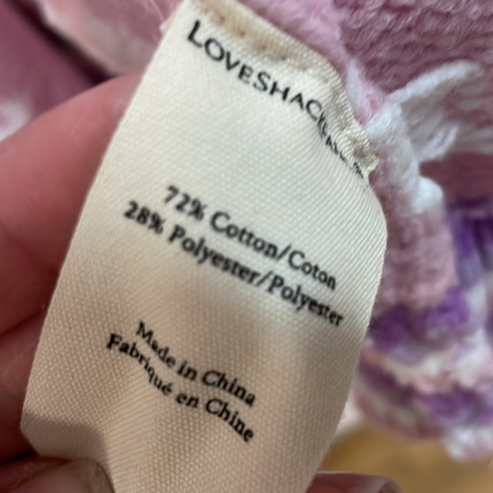 EUC LoveShackFancy varsity style oversized cardigan Size XS - Picture 3 of 4